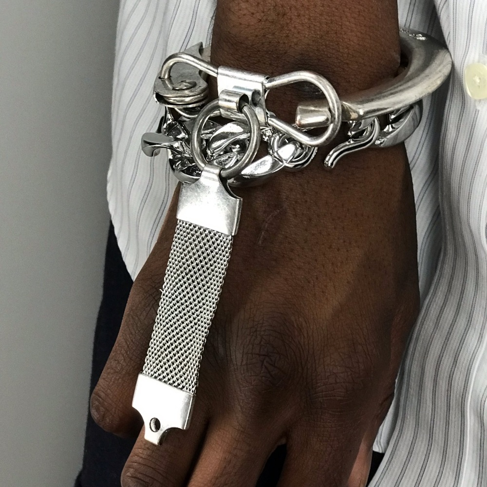 Margiela Oversized Key Ring Bracelet